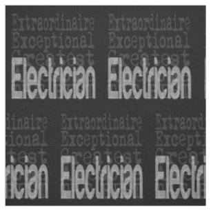 Tissu Electricien Extraordinaire