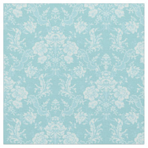 Tissu Élégant Chic Floral Chic Damask-Mint