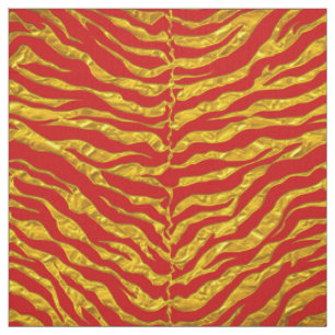Tissu élégant d'impression de tigre
