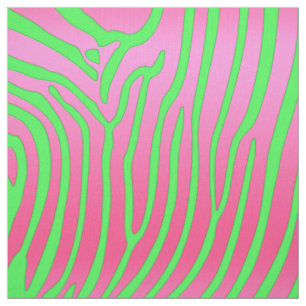 Tissu élégant d'impression de zèbre