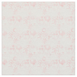 Tissu Élégante Rose Gold Flowers Formes Motif