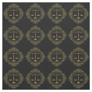 Tissu Élégantes échelles de justice Avocat