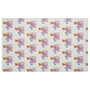 Tissu Éléphant bébé drôle