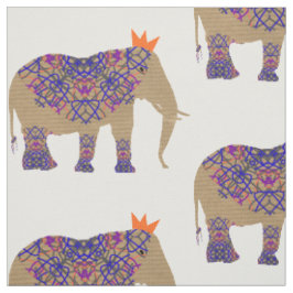 Tissu Eléphant Décoré Cute Whimsy Amusant