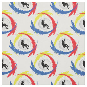 Tissu Emblème tricolore d'alpinisme