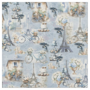 Tissu Embrasser la vie de pays en France