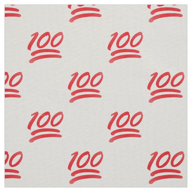 tissu émoji cent (Échantillon)