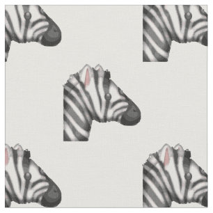 tissu emoji zebra