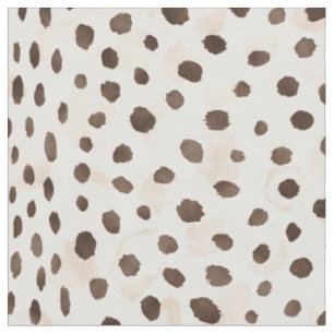 Tissu Empreinte de cheetah beige beige neutre et Safari