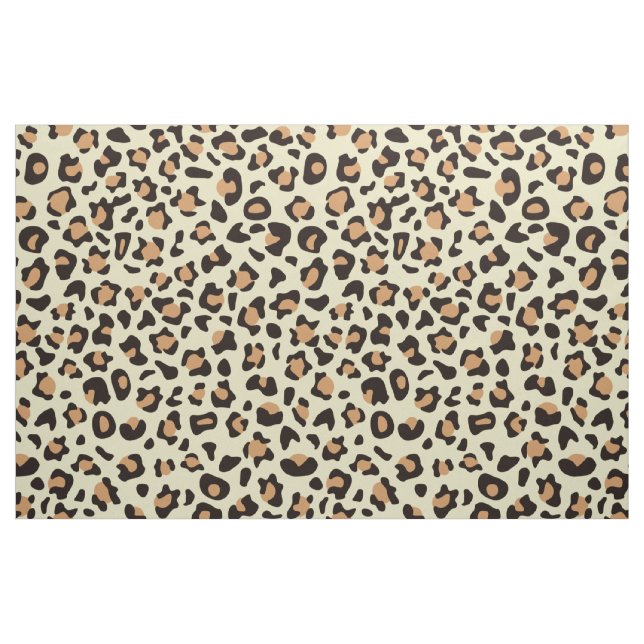 Tissu Empreinte de léopard (Fat Quarter)