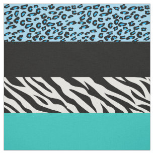 Tissu Empreinte de léopard, Zebra Print, Poster de anima