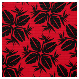 Tissu Empreinte hawaïenne tropicale Ambiance paradisiaq