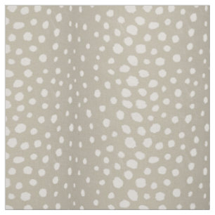 Tissu Empreinte Safari chic neutre bue cheetah beige