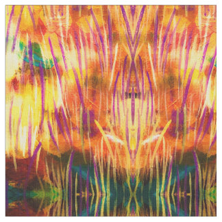 Tissu en laiton d'aspect Abstrait