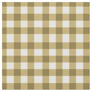 Tissu En vichy Tan De Miel Pour Maison Canning Jars Spéc