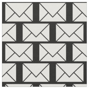 Tissu Enveloppes de lettres mignonnes