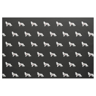Tissu Épagneul cavalier du Roi Charles