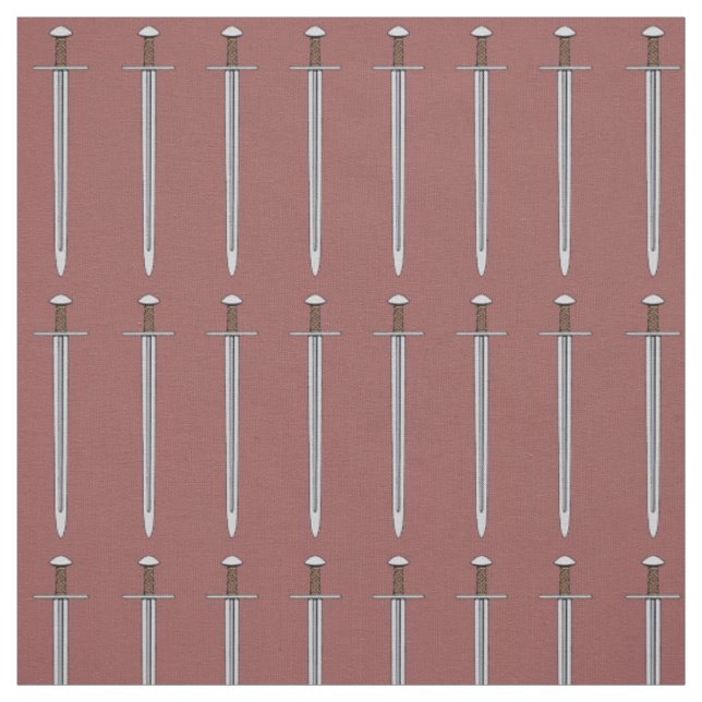 Tissu Épée normande médiévale (Échantillon)