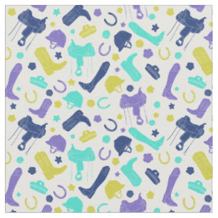 Tissu Équitation Équestre Équitation Thématique Motif Fa