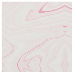 Tissu Esthétique Retro Liquid Swirl Peinture rose