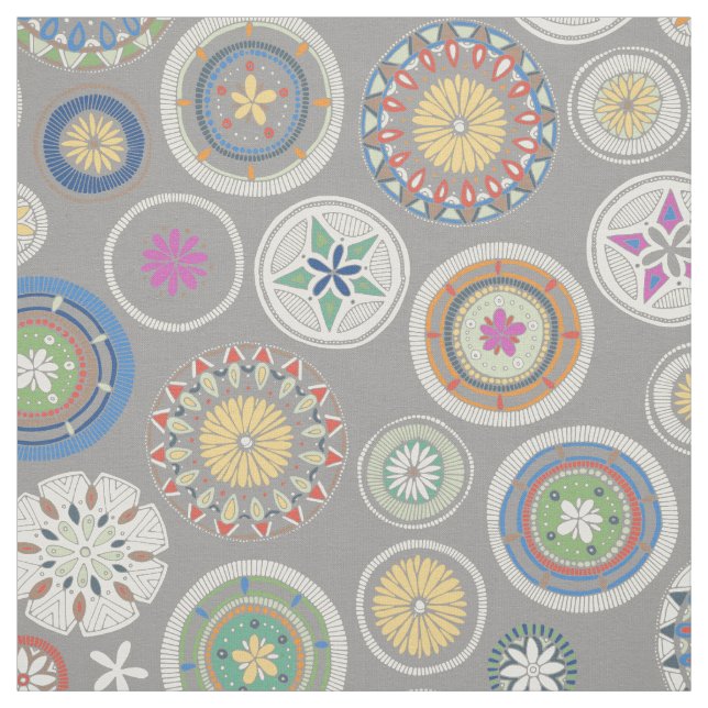 Tissu étain de mandala de pango (Échantillon)