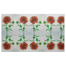 Tissu Été tournesol