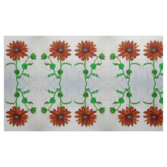 Tissu Été tournesol (Yard)