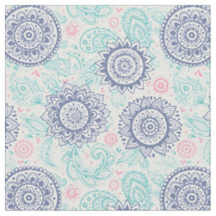Tissu Ethnic Paisley Motif