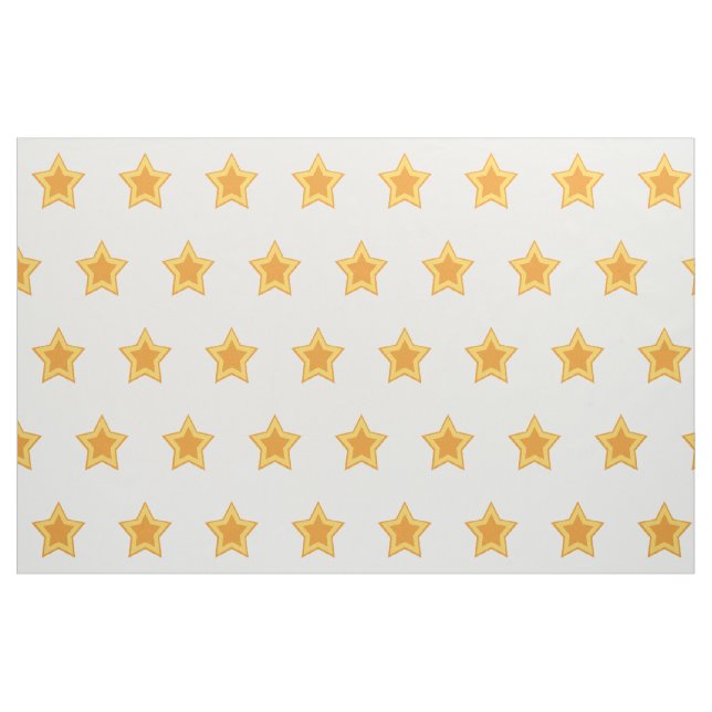 Tissu étoile or (Fat Quarter)