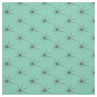 Tissu Étoiles de gris d'années '50 sur la rétro