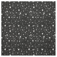 Étoiles noires et blanches dispersées