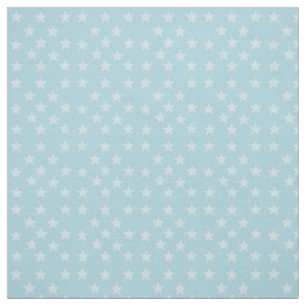 Tissu Étoiles sur Monogramme bleu ou nom Fabric personna