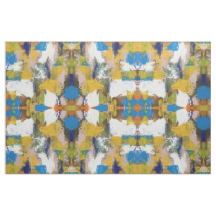 Tissu Expression abstraite #11 (grand) par Michael Moffa