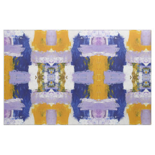 Tissu Expression abstraite #9 (grand) par Michael Moffa
