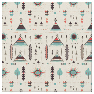 Tissu Fabric amérindien