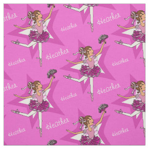 Tissu fait sur commande de ballet de ballerine de