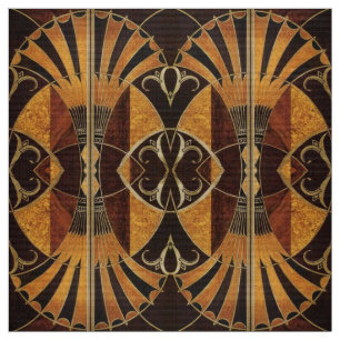 TISSU FANS D'ART DÉCO