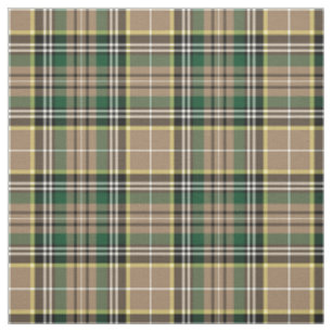 Tissu Farrell Tartan, Motif Tan Irish Plaid