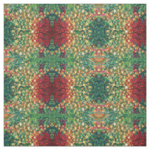 Tissu Festive de Noël   Gold Stars   ABSTRAIT