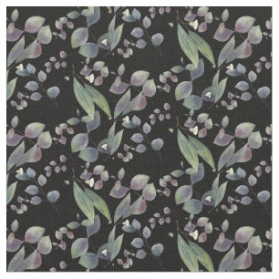Tissu Feuillage vert de la feuille de gomme fleur d'euca