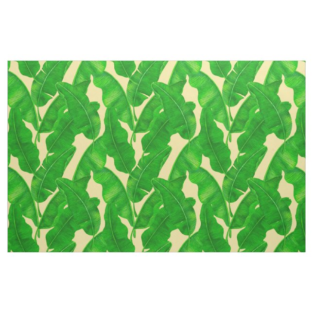 Tissu Feuilles de bananes (Fat Quarter)