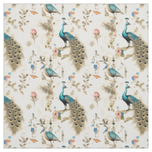 Tissu Fier Whimsical : Whimsy Peacock