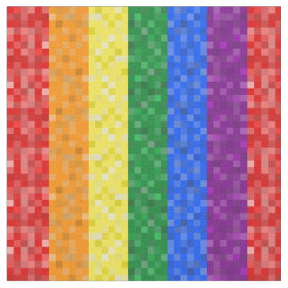Tissu Fierté de Pixelated