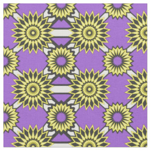 Tissu Fierté non binaire sans couture motif de fleurs vi