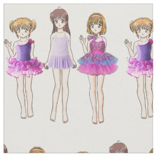Tissu Filles de danse