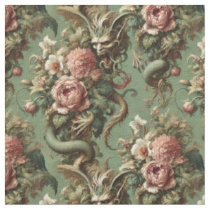 Tissu Finerie Drac - Carrelage classique gothique