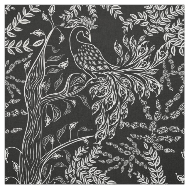 Tissu Firebird, oiseau (Échantillon)