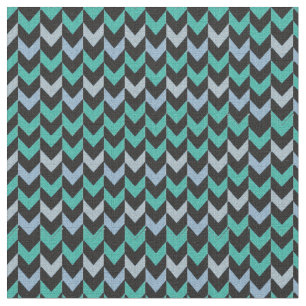 Tissu Flèche de texture Turquoise, noire, bleue claire