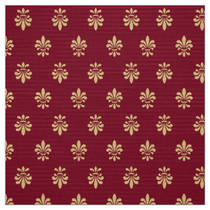 Tissu Fleur De Lis Motif