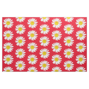 Tissu Fleur marguerite